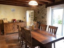  Charmante maison de 126 m2 de  4 chambres avec grange et jardin attenants