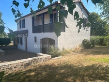 Maison avec garage et atelier sur 1900m2 de terrain