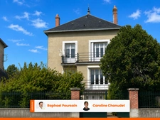 Belle maison individuelle de village de 115 m2 avec jardin et double garage.