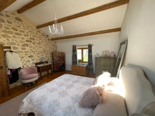 Longère 100m2 habitable avec deux chambres sur parcelle de 1226 m2