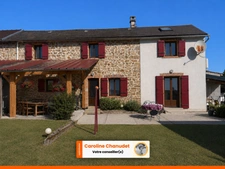 Longère 100m2 habitable avec deux chambres sur parcelle de 1226 m2