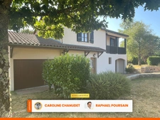 Maison avec garage et atelier sur 1900m2 de terrain
