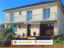Maison sur sous-sol complet avec 3 chambres  sur jardin clos de 439 m2