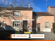 Maison de 75 m2 avec garage  et jardin. 