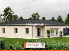 Maison de plain-pied de110m2 avec 3 chambres sur 1772m2 de terrain.