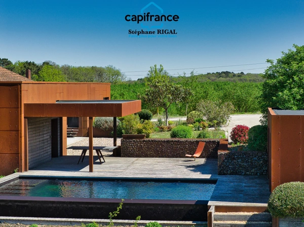 Propriete à vendre 6 pièces MONSEGUR (47) Maison de 170m2 environ sur 2500m2 de terrain