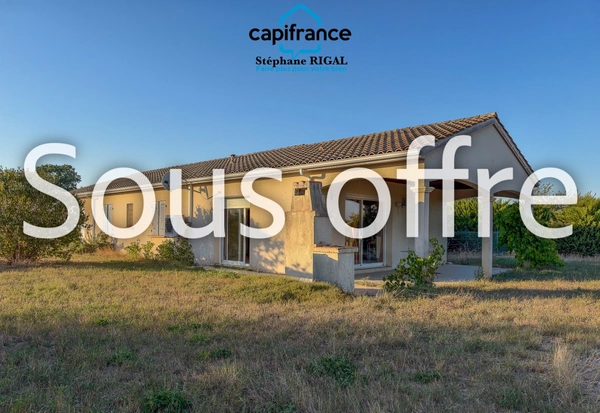 Maison à vendre 5 pièces SAINT VITE (47) maison de 96m2 sur terrain clos de 1868m2 