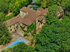 Propriete à vendre 11 pièces CUZORN (47), Propriété de caractère de 280 m² avec piscine et 1,3 hectare