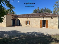 Propriete à vendre 5 pièces MAUROUX (46), 100 m2 sur 1,5ha de terrain