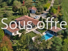 Propriete à vendre 6 pièces SALLES (47) Maison de 190 m2 sur 8922m2 de terrain