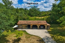 Propriete à vendre 6 pièces PAULHIAC (47) propriété de 265m2 comprenant maison, moulin et dépendances
