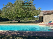Propriete à vendre 5 pièces MAUROUX (46), 100 m2 sur 1,5ha de terrain