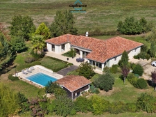 Propriete à vendre 6 pièces SALLES (47) Maison de 190 m2 sur 8922m2 de terrain