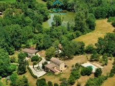 Propriete à vendre 6 pièces PAULHIAC (47) propriété de 265m2 comprenant maison, moulin et dépendances