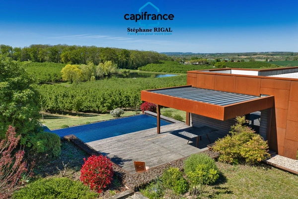 Propriete à vendre 6 pièces MONSEGUR (47) Maison de 170m2 environ sur 2500m2 de terrain