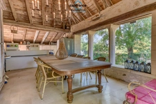 Propriete à vendre à Beaumontois en Périgord, Maison et gîte de 340m2 habitables sur 1,7ha avec piscine