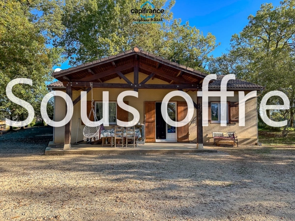 Maison à vendre 4 pièces MONTCABRIER (46) maison de 85 m2 sur un terrain de 1,12ha et de bois