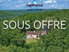 Dpt Lot et Garonne (47), à vendre FUMEL propriété en pierre P7 sur un terrain de 4ha de terrain  