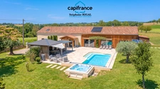 Propriete à vendre 7 pièces VILLENEUVE SUR LOT (47) de 229m2 habitables sur un terrain clos de 5965m2