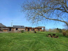 ? Maison en Rondins de Bois | 111 m² | Grand Terrain de 3200 m² | Proche L’Huisserie & Laval ?✨