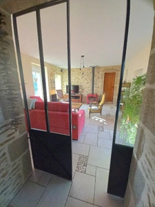 Longère 8 pièces - 5 chambres - terrain 2,5ha