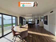 PLOUGOULM : Maison récente de 143m² (6 pièces) - Proche plage et commerces à 2min de  Santec