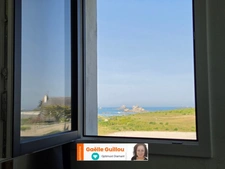 SANTEC : Coup de coeur de 110m² charme des années 50 vue mer et jardin clos