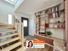 SANTEC : Maison contemporaine de 6 pièces + garage - 131m² - Vie de plain pied 