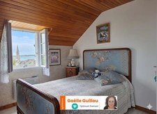 Ile de Batz : Maison pleine vue mer - Garage - Cave et Parcelle constructible