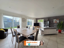 PLOUVORN : maison contemporaine de 110m² - 3/4 chambres et vie de plain pied