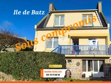 Exclusivité - Maison à vendre sur l'île de Batz 5 chambres vue mer - 101 m²