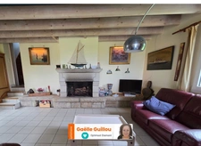 ILE DE BATZ : DOUBLE MAISON FAMILIALE de 190 m² VUE MER - 5 CHAMBRES - TERRAIN DE 990m²