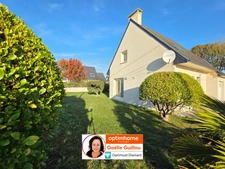ROSCOFF : Maison 5 pièces 69m² + Garage et Jardin de 603m²