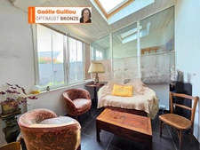 ROSCOFF : Disponible Appartement T2 Duplex 58m² avec grand jardin 