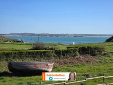 Ile de Batz : bien d'exception plain pied de 110m² - Accès et vue sur mer