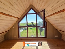 Ile de Batz : bien d'exception plain pied de 110m² - Accès et vue sur mer