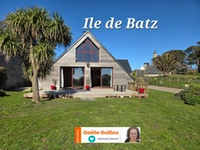 Ile de Batz : bien d'exception plain pied de 110m² - Accès et vue sur mer