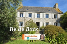 ILE DE BATZ : Exceptionnelle maison de charme - Vue imprenable sur le chenal