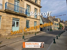 ROSCOFF : appartement en rez-de-chaussée T2 hyper centre + parking