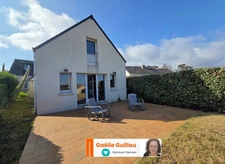 ILE DE BATZ : DOUBLE MAISON FAMILIALE de 190 m² VUE MER - 5 CHAMBRES - TERRAIN DE 990m²