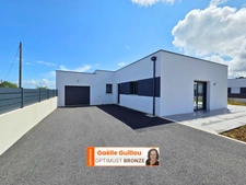Cléder : Maison neuve plain pied de 5 pièces - 112m² - Terrain de 620m² 