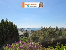 Ile de Batz : Maison pleine vue mer - Garage - Cave et Parcelle constructible