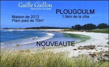 Maison plain pied de 2013 de 70m² à 1.5km de la mer PLOUGOULM