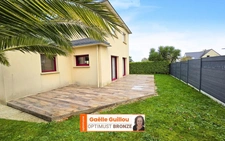 PLOUVORN : maison contemporaine de 110m² - 3/4 chambres et vie de plain pied