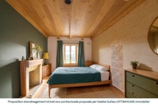 Fort potentiel : Corps de ferme à rénover avec maison d'habitation et dépendances sur l'Ile de Batz