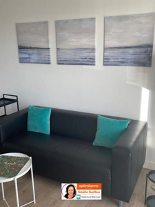 Appartement rez de jardin -2 pièces - Vue mer - Terrasse - Place de parking + cave