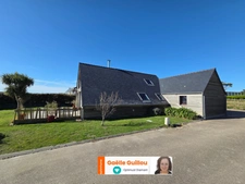 Ile de Batz : bien d'exception plain pied de 110m² - Accès et vue sur mer