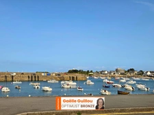 ROSCOFF : appartement en rez-de-chaussée T2 hyper centre + parking
