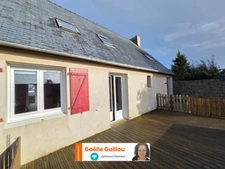 PLOUESCAT : Maison individuelle de 100m² de 3 chambres - Proche centre - Garage 