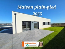Cléder : Maison neuve de 2025 plain pied de 5 pièces - 112m² - Terrain de 634m² 